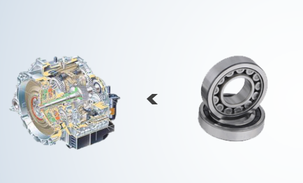 Rolamentos de rolos cilíndricos e rolamentos de rolos cônicos: usados ​​em caixas de engrenagens